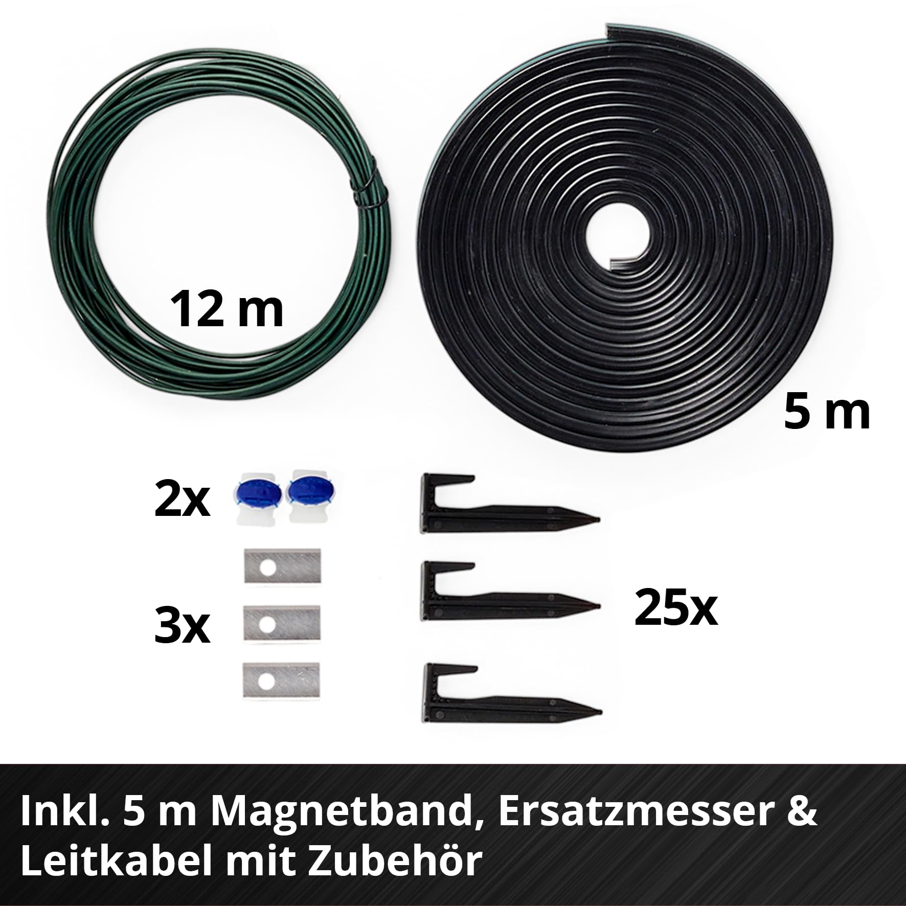 Einhell FREELEXO CAM 500 Mähroboter ohne Kabel, 18V Akku, bis 500m², 25% Steigung, 18cm Schnittbreite, inkl. 3.0Ah Akku